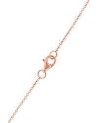 Andrea Fohrman Mini Crescent 18 Karat Gold Ruby Necklace