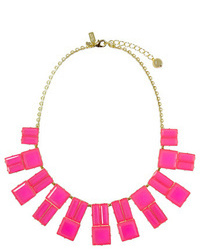 Kate Spade New York Accessories Pink Hot Chip Statet Necklace