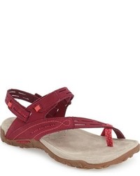 Hot Pink Nubuck Sandals