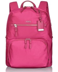 Tumi Voyageur Halle Nylon Backpack Pink