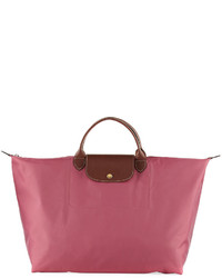 Longchamp Le Pliage Large Travel Tote Bag Pink
