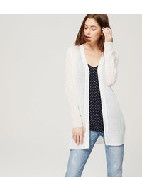 Sheer hot sale open cardigan