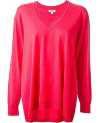 Hot Pink Oversized Sweater