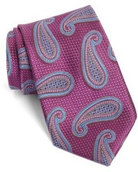 Nordstrom Shop Textured Paisley Silk Tie