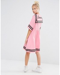 Lazy Oaf Sailor Dress With Introvert Embroidery