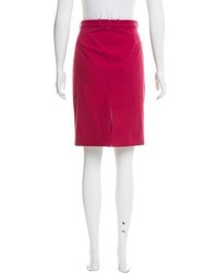 Gucci Belted Pencil Skirt