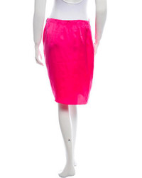 Lanvin Silk Skirt