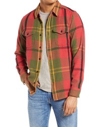 Outerknown Check Organic Cotton Button Up Shirt