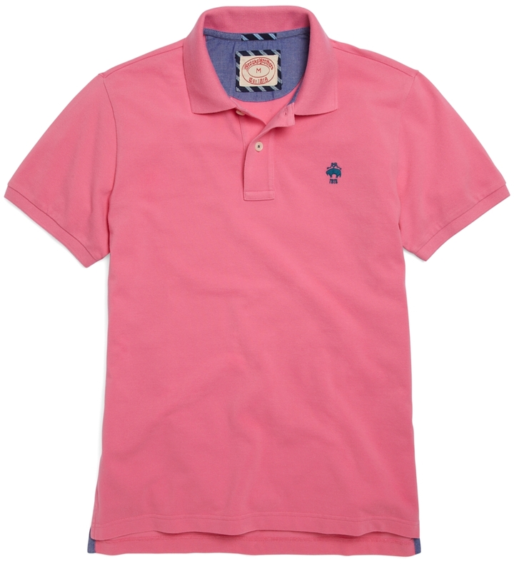 Brooks Brothers Solid Polo Shirt, $59 | Brooks Brothers | Lookastic