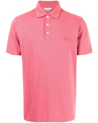 Gieves & Hawkes Logo Embroidered Polo Shirt