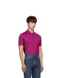 Givenchy Pink Slim Fit Logo Polo