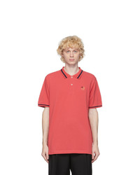 Loewe Red Anagram Polo Shirt