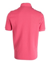 Barba Short Sleeve Cotton Polo Shirt