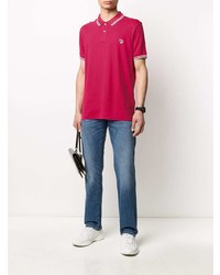 PS Paul Smith Zebra Patch Polo Shirt