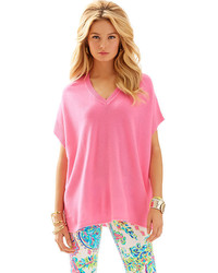 Lilly Pulitzer Chloe Cashmere Pullover Poncho