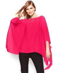 Vince Camuto Butterfly Sleeve Chiffon Poncho