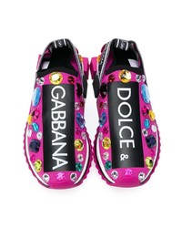 Dolce & Gabbana Crystal Embellished Sneakers