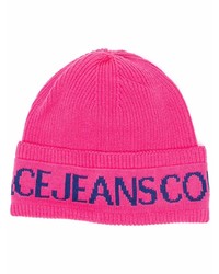VERSACE JEANS COUTURE Logo Beanie Hat