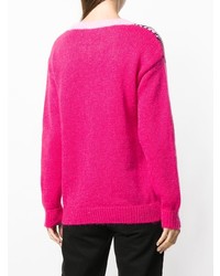 Moschino Colour Block Knitted Sweater