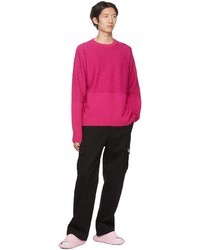 Versace Pink La Greca Sweater
