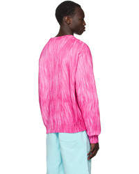 Stussy Pink Printed Sweater