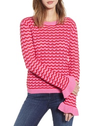Endless Rose Ruffle Cuff Sweater