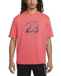 Jordan 23 Engineered Graphic Tee In Light Fusion Red At Nordstrom
