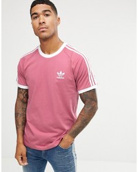 adidas Originals California T Shirt In Pink