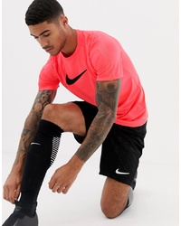 Nike Football Dry Academy T Shirt In Pink Aj4227 667