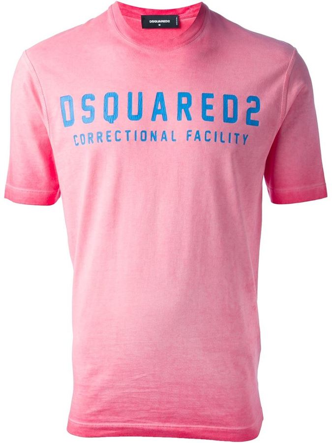 pink dsquared t shirt