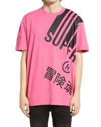 Superdry Energy Barcode Graphic Tee