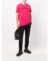 Moncler Layered Logo Patch T Shirt