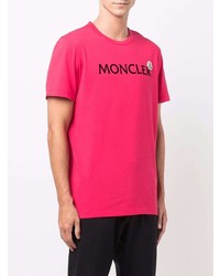 Moncler Layered Logo Patch T Shirt