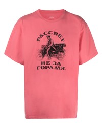 PACCBET Logo Print Cotton T Shirt