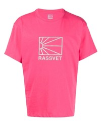 PACCBET Logo Print Short Sleeve T Shirt