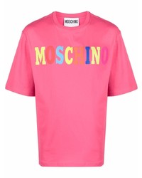 Moschino Logo Print Short Sleeved T Shirt