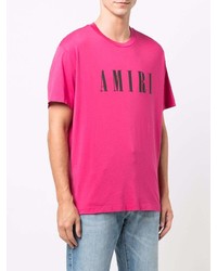 Amiri Logo Print T Shirt