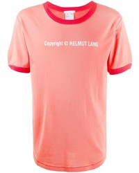 Helmut Lang Logo Print T Shirt