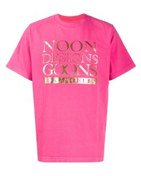 Noon Goons Metallic Logo Print T Shirt