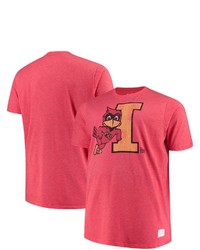 Retro Brand Original Cardinal Iowa State Cyclones Big Tall Mock Twist T Shirt At Nordstrom