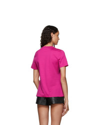 Versace Pink 90s Logo T Shirt