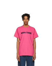 Noon Goons Pink Leopard Logo T Shirt