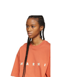 Marni Pink Logo T Shirt