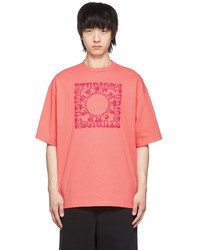 Acne Studios Pink Organic Cotton T Shirt
