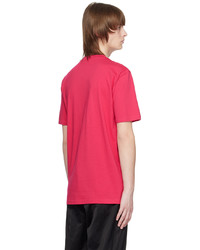 BOSS Pink Printed T Shirt