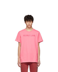 Helmut Lang Pink Standard T Shirt