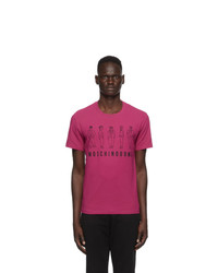 Moschino Pink Uomo T Shirt