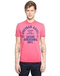 DSquared Printed New Surf Fit Cotton T Shirt