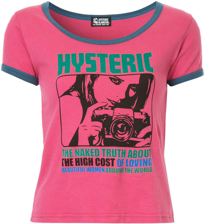 Hysteric Glamour Printed T Shirt, $90 | farfetch.com | Lookastic