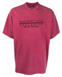 Balenciaga Retail Therapy Cotton T Shirt